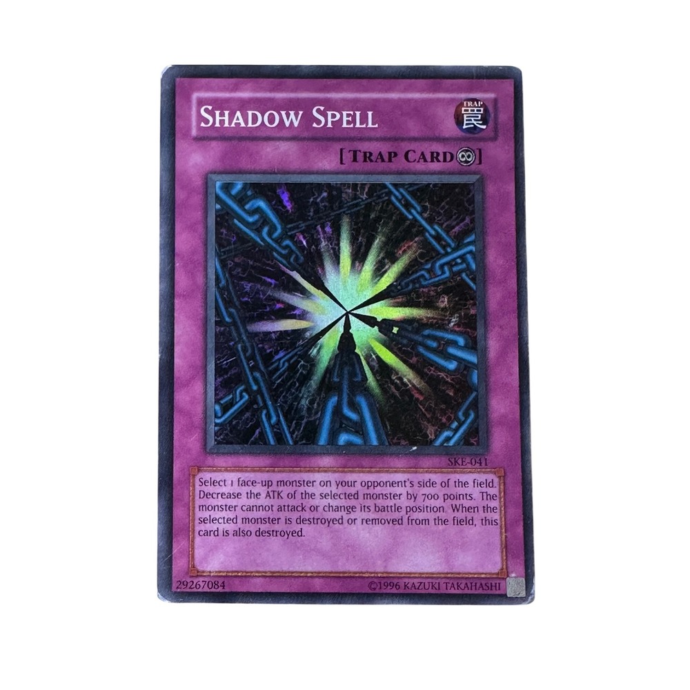 YuGiOh! Shadow Spell Trap Card‎ SKE-041 English Edition TCG Game MP/LP